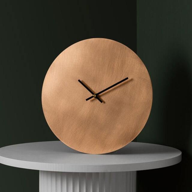 Personalised Bronze Wall Clock - 8Th 19Th Anniversary Gift Silent Engraved Made in Australia - image 1