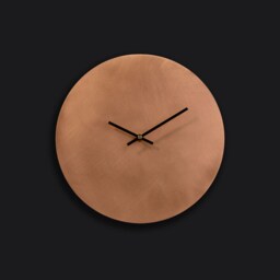 Personalised Bronze Wall Clock - 8Th 19Th Anniversary Gift Silent Engraved Made in Australia - thumbnail 2