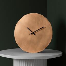 Personalised Bronze Wall Clock - 8Th 19Th Anniversary Gift Silent Engraved Made in Australia - thumbnail 1