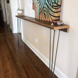 Reclaimed Wood Entry Table - thumbnail 3