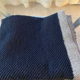Black Scandinavian Rug Soft Accent Floor Rug - thumbnail 4