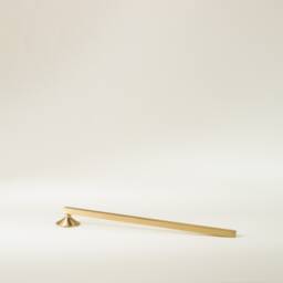Mini Brass Candle Snuffer Solid Brass, Brushed Finish - thumbnail 1