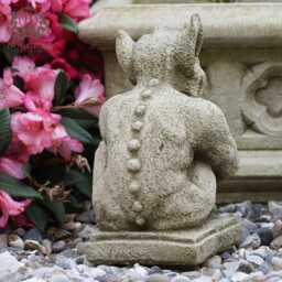Resting Gargoyle Stone Statue - Outdoor Gremlin Sprite Decoration Garden Ornament - thumbnail 3