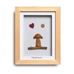 My Pawfect Friend - Unique Pebble Art Dog Gift - thumbnail 2