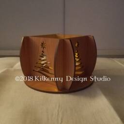 Christmas Holiday Tree - Candle Holder - thumbnail 2