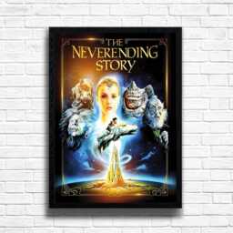 The Neverending Story Print Retro 80S Movie Poster, Home Decor - thumbnail 2