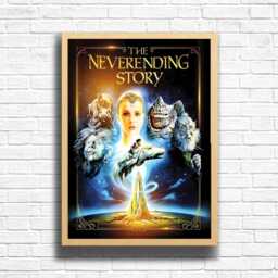 The Neverending Story Print Retro 80S Movie Poster, Home Decor - thumbnail 3