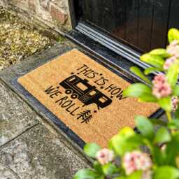 This Is How We Roll - Fun & Quirky Doormat For Everyday Life A Playful Entryway Accent Families, Pet Homes, Happy Chaos - thumbnail 3