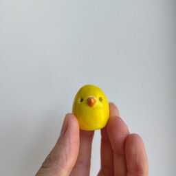 Puk - Ceramic Blob Bird Friend Totem. Handmade Gift - thumbnail 3