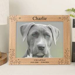 Personalised Engraved Photo Frame Va220 - thumbnail 2