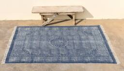 5x8 Feet Indian Rugs Cotton Rug, Woven Area For Sale, Decor Rustic Rugs, Decorative Bohemian Indian - thumbnail 1
