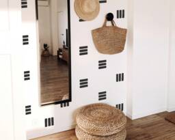 Line Wall Decals - Abstract Decor, Modern Farmhouse Boho Nursery Stickers - thumbnail 1