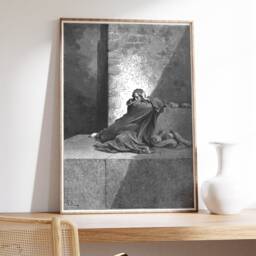 Gustave Dore Print, Antique Dark Gospel Fine Art Poster, Book Of Baruch Bible Wall Art, Rebel Angels Academia Decor, Digital Printable - thumbnail 3