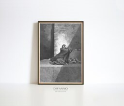 Gustave Dore Print, Antique Dark Gospel Fine Art Poster, Book Of Baruch Bible Wall Art, Rebel Angels Academia Decor, Digital Printable - thumbnail 1