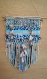 Woven Wall Hanging - Tapestry. Spirit. #14C61