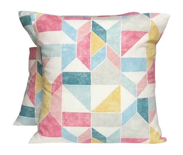 2 X Clarke & Lanna Summer Cushion Covers - 18 - image 1