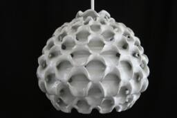 Danish Ceramic Hanging Lamp - thumbnail 1