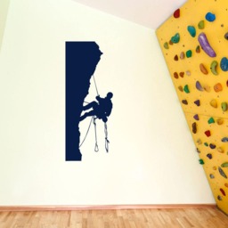 Climber Climbing Man Wall Window Stickers Decals Fun Kids Decor Vinyl A127 - thumbnail 2