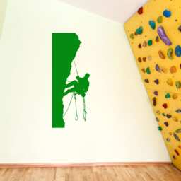 Climber Climbing Man Wall Window Stickers Decals Fun Kids Decor Vinyl A127 - thumbnail 3