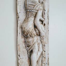 Vintage Danaides Argos Greek Wall Plaque Sandstone Finish - thumbnail 3