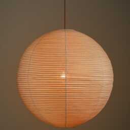 Empire Linen Pendant Light Shade Off-White Round Ceiling Lamp Scandinavian Japandi Boho Decor - thumbnail 4