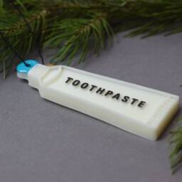 Toothpaste Ornament, Dental Christmas Dentist Tooth Decor, Gift, Tooth, Hygienist Med Power - thumbnail 2
