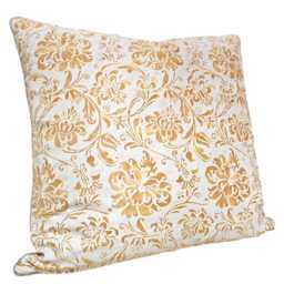 Fortuny Cimarosa in Yellow & White Throw Pillow Cushion Cover - Made Italy - thumbnail 3