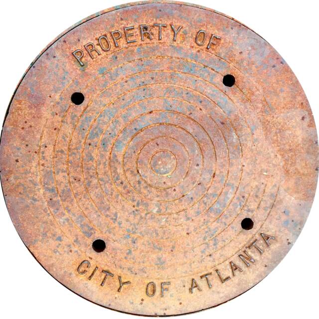 South Series - Atlanta, Ga Sewer Cover Doormat