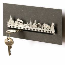 Dresden Souvenir Gift Tube Stylish City Landmarks Silhouette Design, Perfect Gift/Souvenir - Ideal For Fans