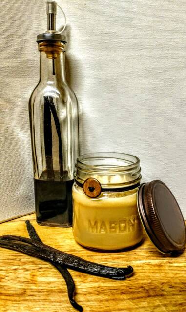 Vanilla Bean Scented Soy Candle