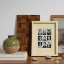 Custom Monochrome Picture Frame - 9x13 - Choose Color & Opening Size Gallery Wall - thumbnail 4