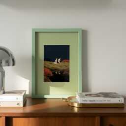Custom Monochrome Picture Frame - 9x13 - Choose Color & Opening Size Gallery Wall