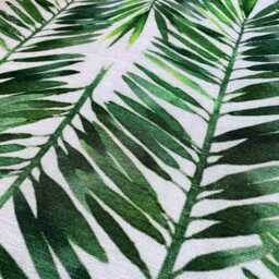 Green Tropical Eucalyptus Leaves Cushion Covers - Double Sided Printing Pillow Cover On The Soft Chenille Fabric With Multi Size Options - thumbnail 2