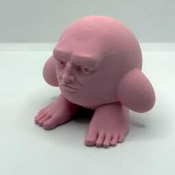 Creepy Kirb With Feet & Toes Showing, No Socks, Shoes, True Facial Expression - thumbnail 4