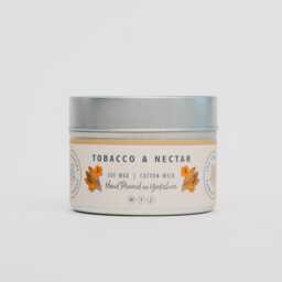 Tobacco & Nectar - Scented Candle Hand Poured in Yorkshire Soy Wax Vegan - thumbnail 2
