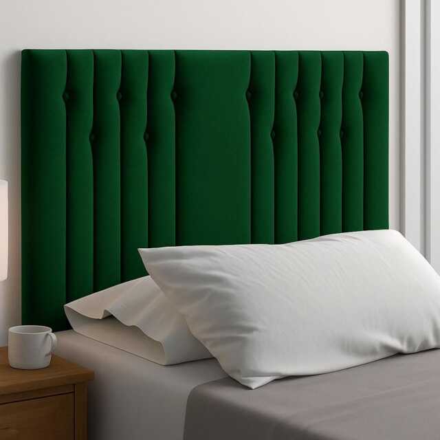 Plush Velvet Floor Standing Headboard - Monaco Design, 54 - image 1