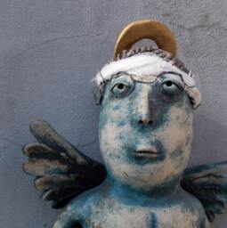 Ceramic Fallen Angel