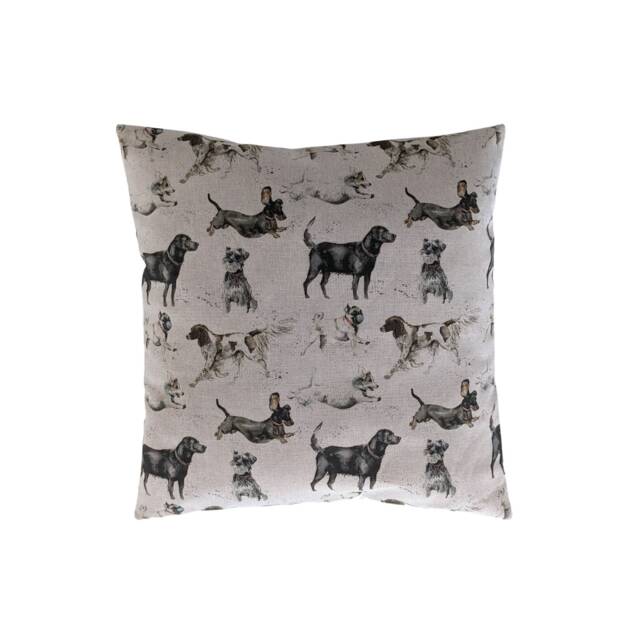 "Cushion Cover in Voyage Maison Dashing Dogs 14"" 16"" 18"" 20" - image 1