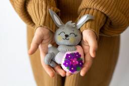 Bunny Hanging Decoration, Rabbit Symbol 2023, Lover Christmas Gift, Remembrance Ornaments, Bunny Ornaments - thumbnail 1