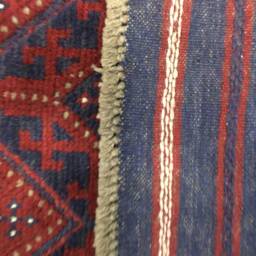 Afghan Mashwani Wool Kilim Runner Rug Tribal Bohemian Door Rug, 245 cm - thumbnail 4