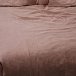 Duvet Cover Set Double Gauze Cotton Muslin , Soft Pastel Bedding, Handmade Linen, Envelope Closure - thumbnail 3