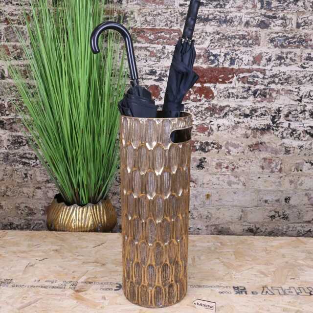 Hampi Harmony Gold Umbrella Stand - image 1