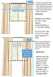 Linen Curtains Panels, Custom - White, Grey, Cream, Pink, Blue, Stripe, Chevron, 80+ Colors, Size, Made - thumbnail 4