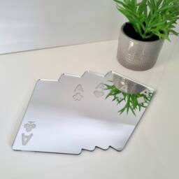 Custom Engraved Acrylic Mirror Wall Art Indoor/Outdoor Safe - thumbnail 3