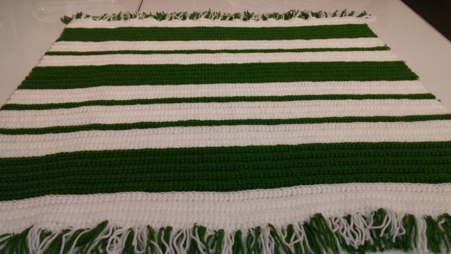Green Baby Blanket - image 1