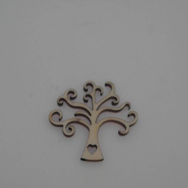 Tree Of Life in Handcrafted Wooden Favor Gift Decoration 8 cm - image 1