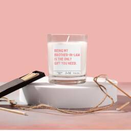 Funny Brother in Law Gift. Candle Law. Gift For Him. Cheeky Gift - thumbnail 3