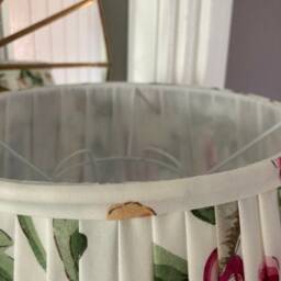 Schumacher Floral French Drum Lampshade - thumbnail 3