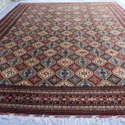 Multicolor 13x18 Ft Palace Size Area Rug High Quality Afghan Hand Knotted Wool Rug, Handmade Large Living Room Dining Table Carpet - thumbnail 3
