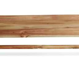 Reclaimed Teak Backless Bench 120cm Wide - thumbnail 4